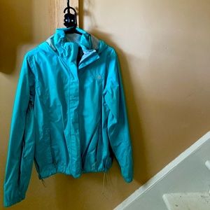 The North Face rain jacket